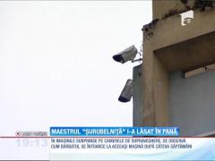 Un obsedat de cauciucuri! Le vânează şi le înţeapă. A lăsat 50 de maşini pe geantă