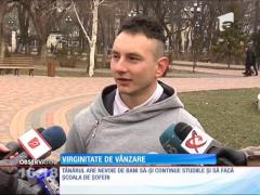 Un tânăr din Galaţi îşi scoată virginitatea la vânzare