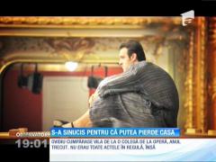 S-a sinucis pentru că putea pierde casa