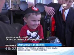 Moment de neuitat pentru un copil aflat în plin război cu boala