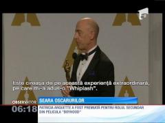 J K Simmons, cel mai bun actor în rol secundar