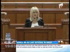 Elena Udrea poate fi ARESTATĂ din nou! 170 voturi "pentru" şi 118 "împotriva"