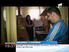 Condamnat să sufere de o formă de paralizie rară care îi macină trupul