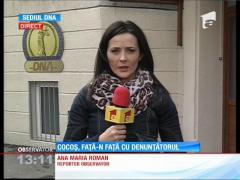 Dorin Cocoş, faţă-n faţă cu denunţătorul