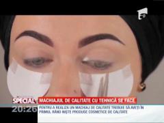 Special! Tehnica machiajului de calitate