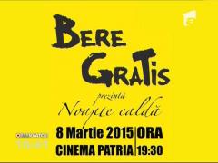 Pe 8 martie, concert Bere Gratis