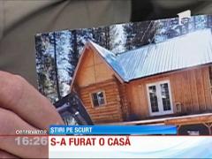 Casă din lemn furată dintr-un mic orăşel american!