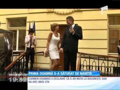 Carmen Iohannis vrea să se mute în Capitală