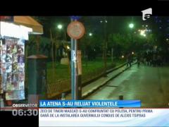 Proteste violente în Grecia