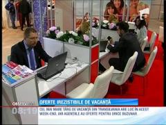 Oferte de nerefuzat la cel mai mare târg de vacanţe din Transilvania!