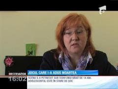 Un băiat de 12 ani din judeţul Botoşani a murit după o joacă periculoasă