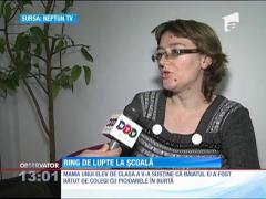 Școală din Năvodari, transformată într-un ring de lupte
