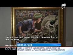 Modă din resturile folosite de armată în timpul celui de-al Doilea Război Mondial