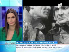 Ultimele aplauze pentru George Motoi