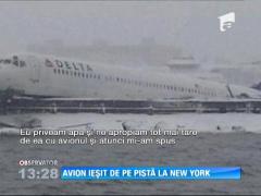 SUA: Un avion de linie a alunecat pe pista la aterizare