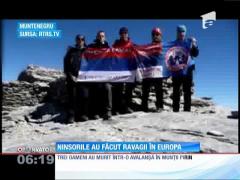 ALERTĂ! Ninsorile fac ravagii în Europa