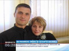 Un paramedic SMURD bolnav de leucemie își așteaptă salvarea