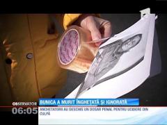 Bătrâna din Braşov, trimisă acasă de medici, a murit de frig