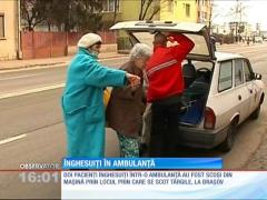 Imagini revoltătoare în faţa Spitalului Tractorul din Braşov!