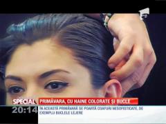 Special! Primăvara, cu haine colorate și bucle