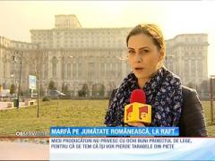 Marfă pe jumătate românească, la raft