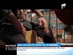 Julio Iglesias îşi aduce fiul în România