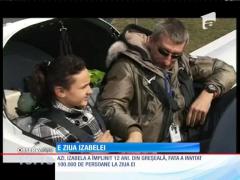 Izabela, tânăra care a invitat din greșeală peste 100.000 de persoane la ziua ei, și-a serbat ziua într-un avion