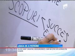 Elevi plătiţi să se joace de-a afacerile