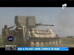 Statul Islamic a folosit arme chimice în Irak