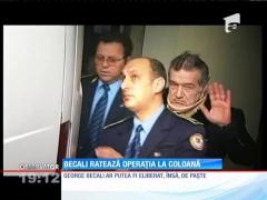 Gigi Becali ratează operația la coloană