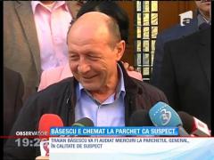 Băsescu e chemat la Parchet ca suspect