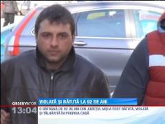 O femeie de 92 de ani din judeţul Iaşi a fost bătută, violată şi tâlhărită în propria casă
