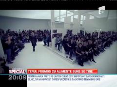 Special! Tenul frumos cu alimente bune se ține