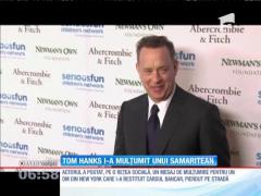 Tom Hanks  i-a mulţumit pe internet unui bărbat care i-a înapoiat cardul de credit