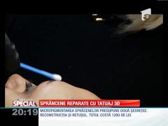 Special! Sprâncene reparate cu tatuaj 3D