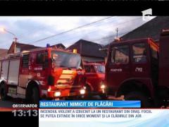 Restaurant nimicit de flăcări