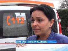 Caz şocant în Iaşi! Un copil a fost bătut în stația de autobuz