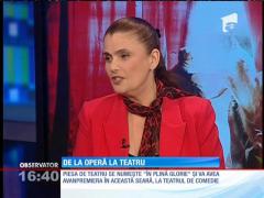 Soprana Felicia Filip, de la operă la teatru