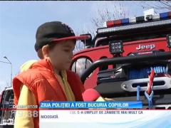 Ziua poliției a fost bucuria copiilor