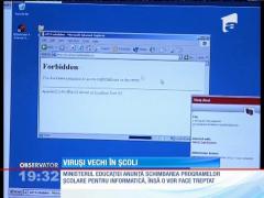 Viruși vechi în școli