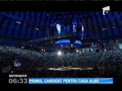 Primul candidat pentru Casa Albă