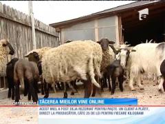 Mielul de Paşte e la un click distanţă