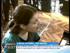A adolescentă din Cluj a învins autismul prin muzică