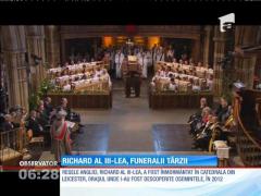Richard al III-lea, funeralii pe masura rangului său, la peste 500 de ani după moarte