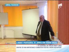 A murit profesorul de jurnalism Ferenc Vasas