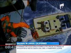 Operaţiune de salvare contracronometru în largul Californiei