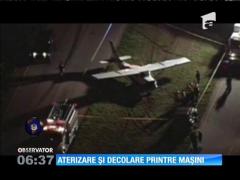 Aterizare de urgență pe o şosea din statul Carolina de Sud