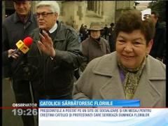 Sute de mii de români sărbătoresc astăzi Floriile