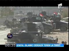 ISIS cedează teren la Tikrit
