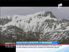 Catastrofă anchetată la microscop
